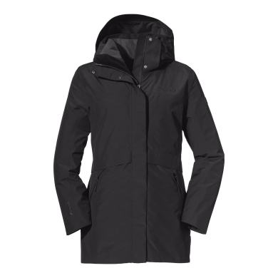 Schöffel Winter Parka 3in1 Warsaw (windproof, waterproof) black Women